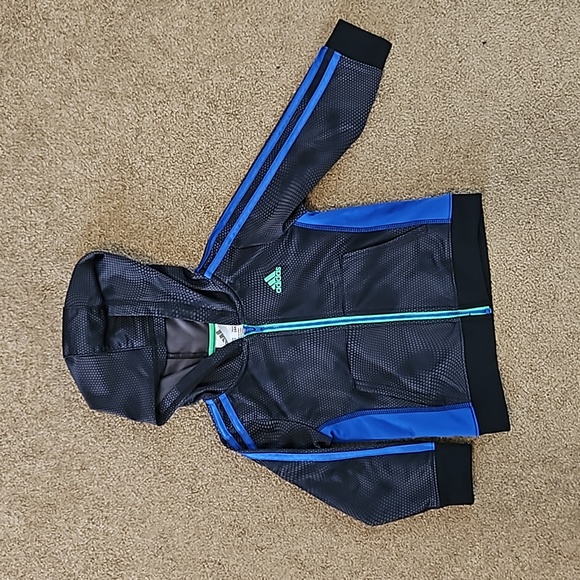 adidas Other - Adidas toddler lightweight jacket with hood